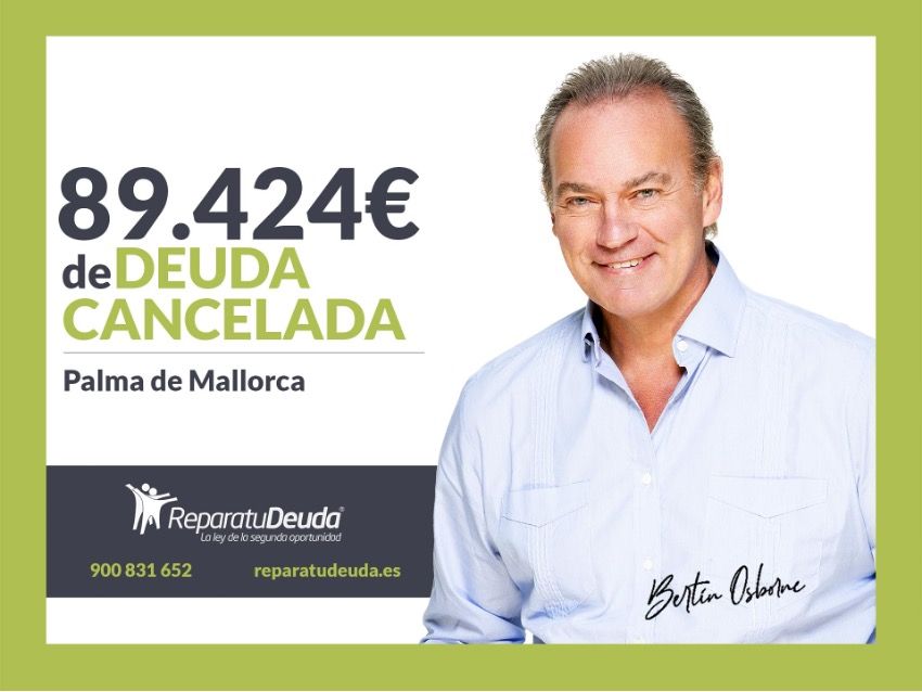 Repara tu Deuda Abogados cancela 89.424 € en Palma de Mallorca con la Ley de Segunda Oportunidad 1 Moncloa Repara tu Deuda Abogados cancela 89.424 ? en Palma de Mallorca con la Ley de Segunda Oportunidad
