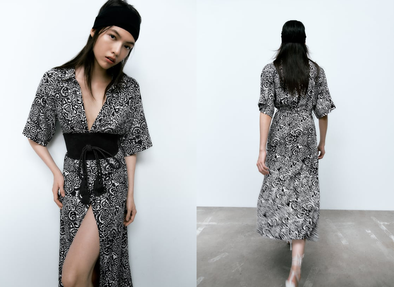 VESTIDO CAMISERO ESTAMPADO