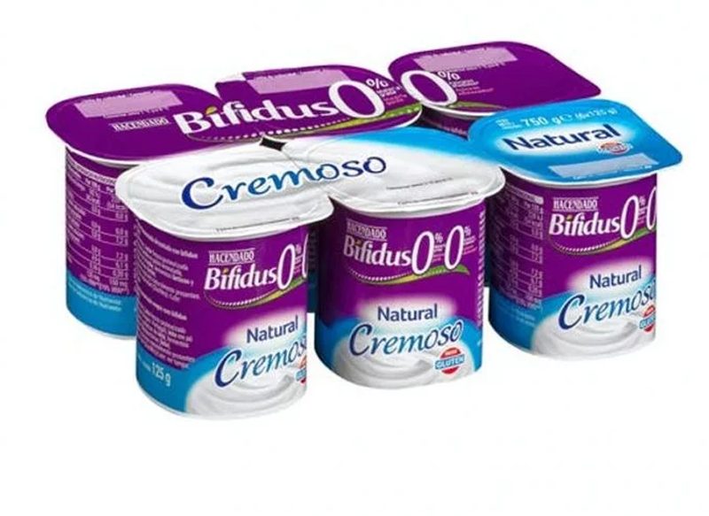 YOGUR BIFIDUS CREMOSOS DESNATADO NATURAL HACENDADO