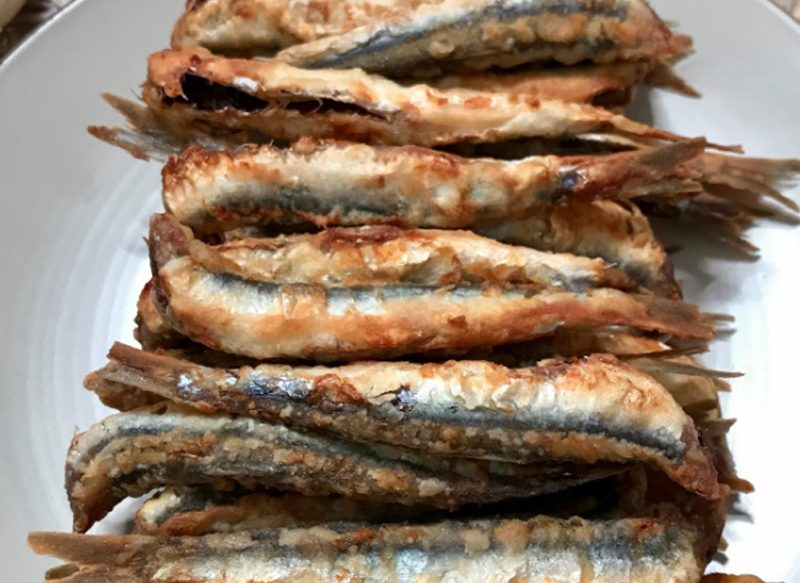 FREÍR LOS BOQUERONES