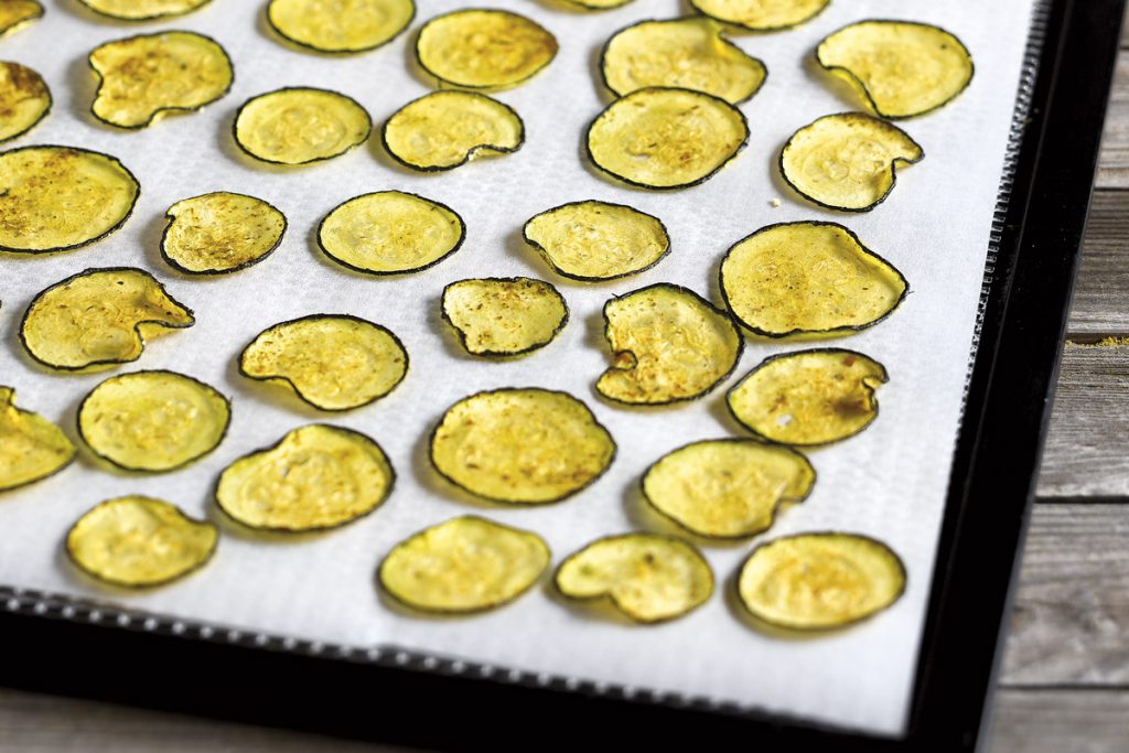 Chips de calabacín: el truco para hacerlas crujientes 