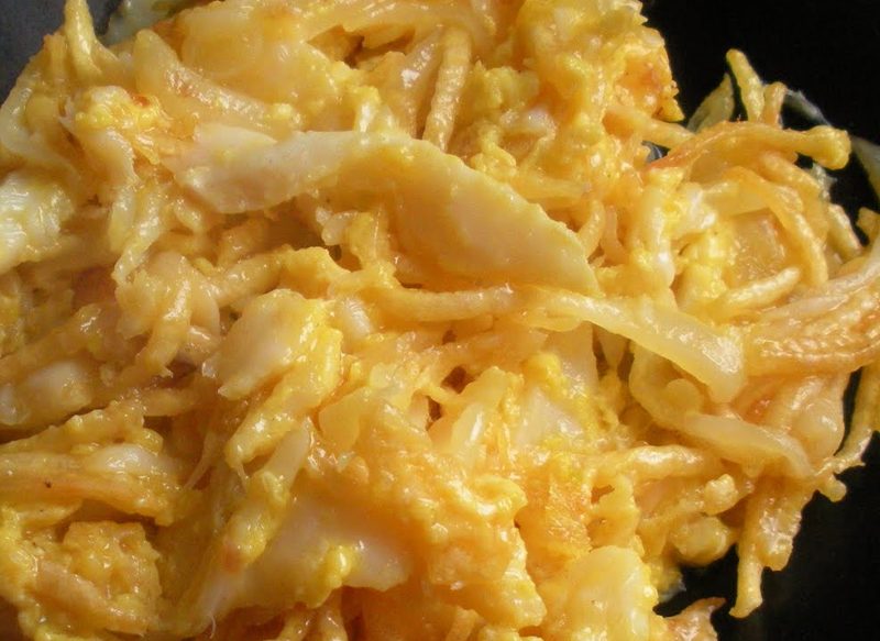PREPARACÓN DEL BACALAO AL HORNO CON PATATAS
