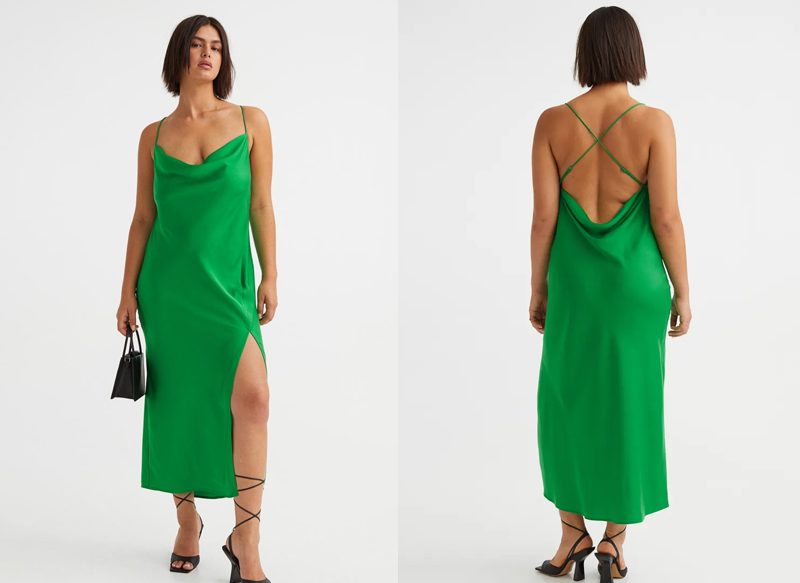 VESTIDO LENCERO DE SATÉN