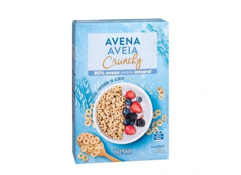CEREALES AVENA CRUNCHY HACENDADO