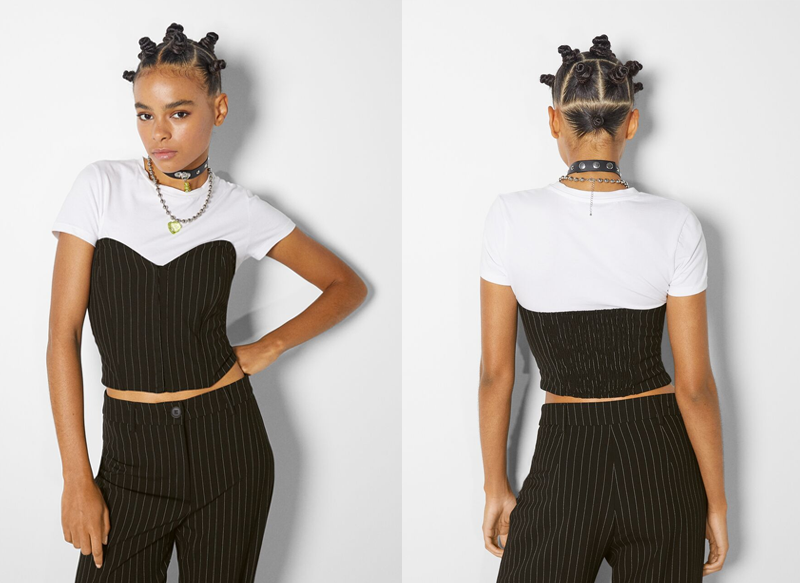 TOP BUSTIER RAYA DIPLOMÁTICA