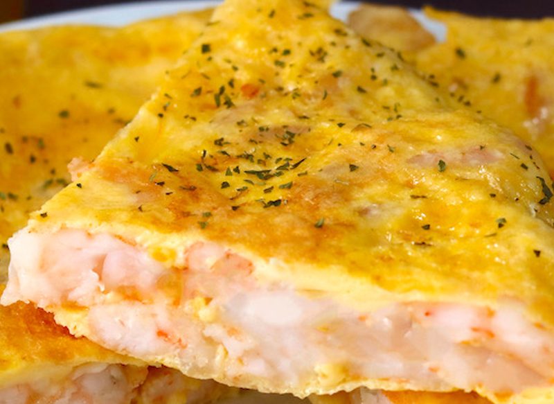 TORTILLA DE GAMBAS, UNA PREPARACIÓN PARA DISFRUTARLA AL MÁXIMO