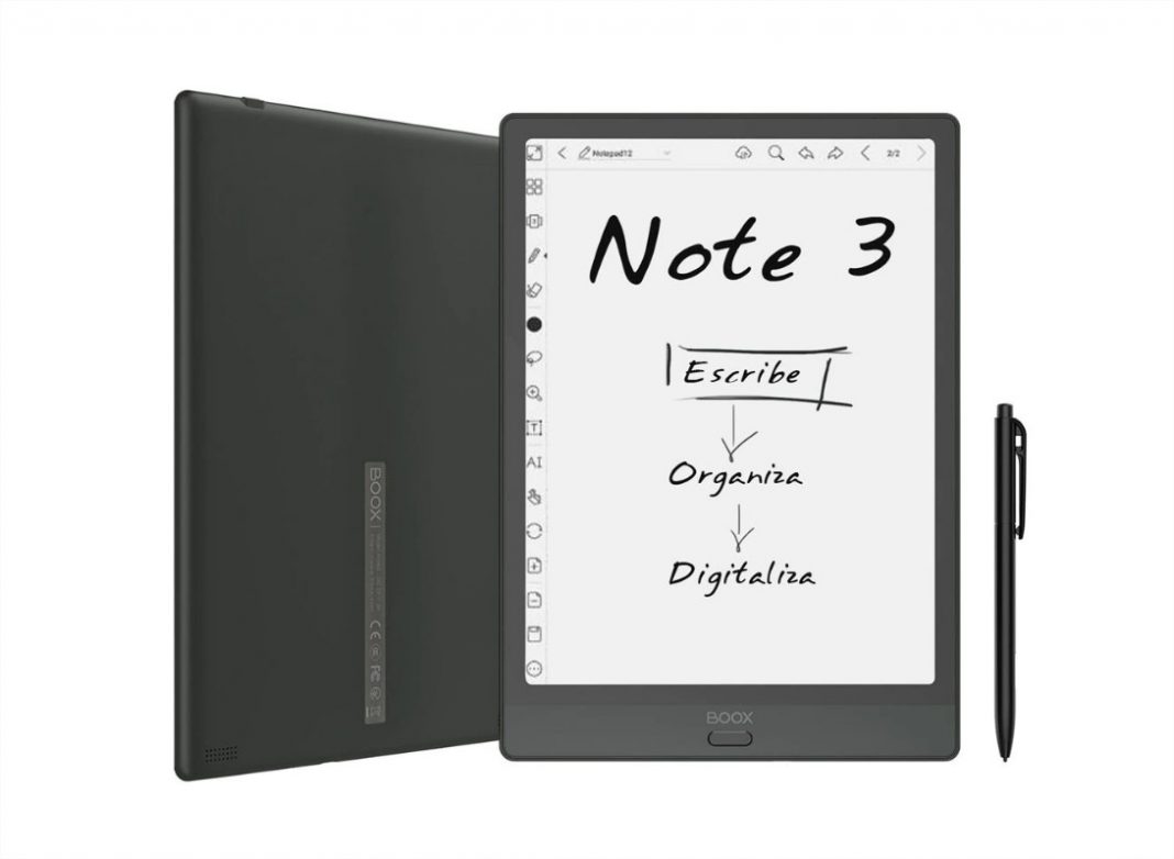 Cuaderno Digital Boox Note3