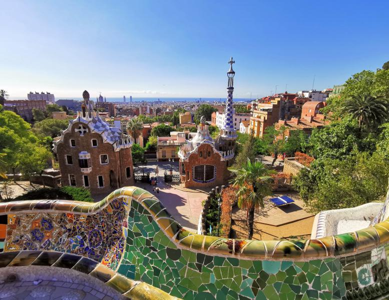 Mejores parques de Europa: Park Güell (Barcelona)