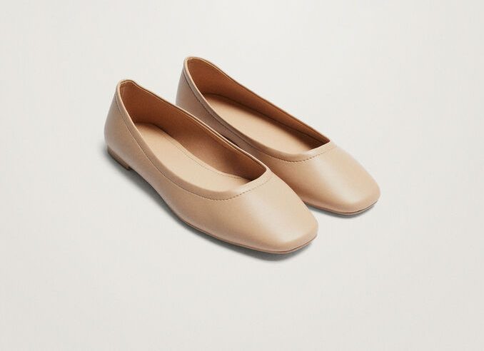 bailarinas beige parfois