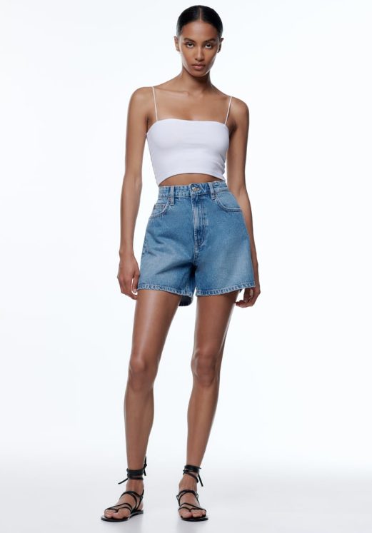 bermudas denim retro