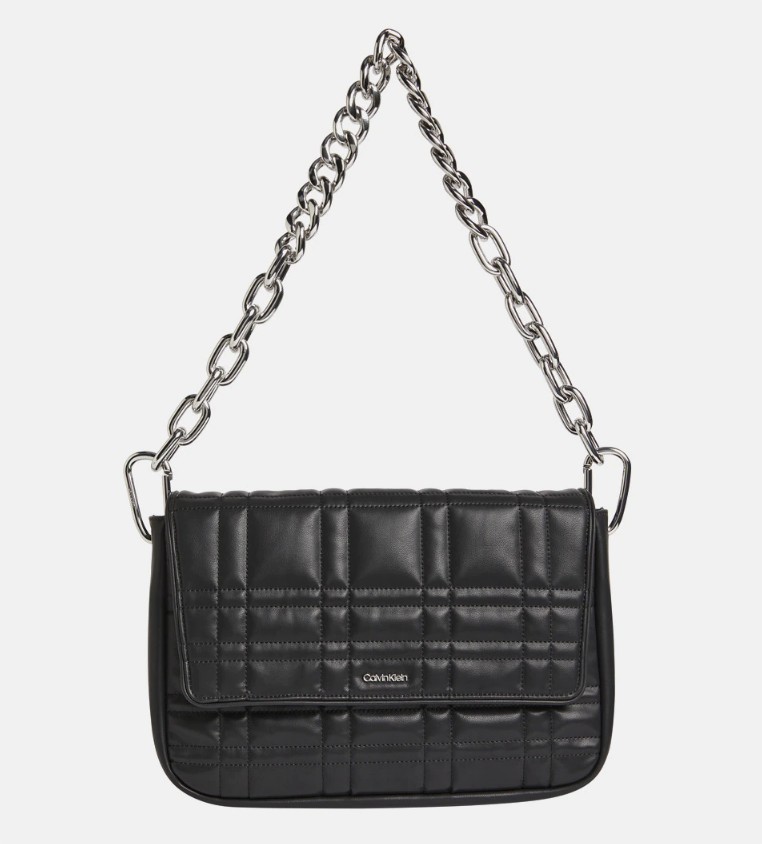 bolso hombro acolchado calvin klein