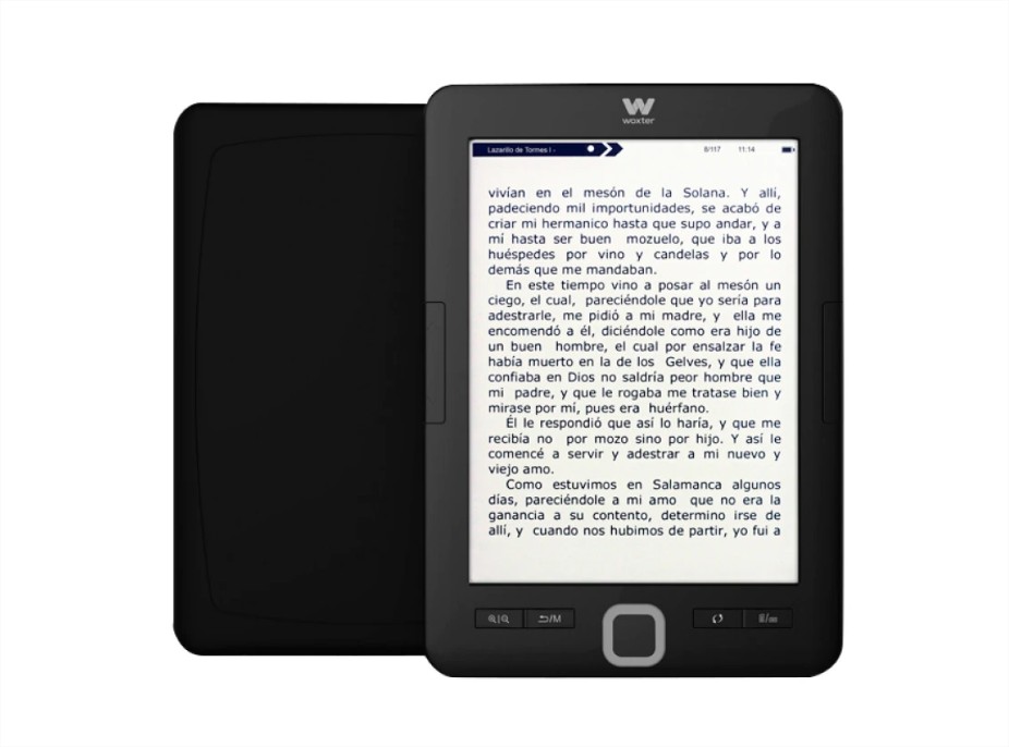 eReader Woxter Scriba negro 195 el corte inglés