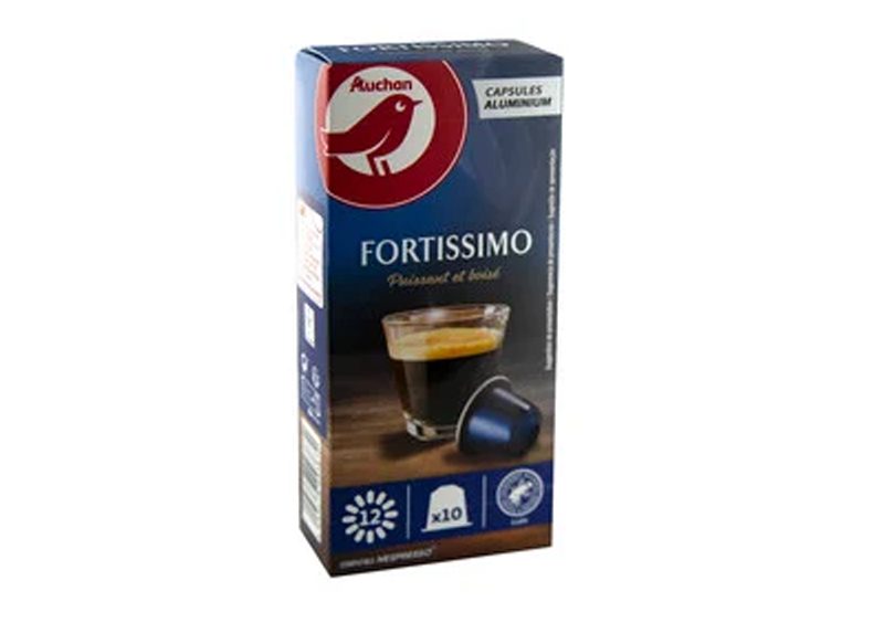 AUCHAN FORTISSIMO DE ALCAMPO, UNO DE LOS MEJORES CAFÉS DE CÁPSULAS