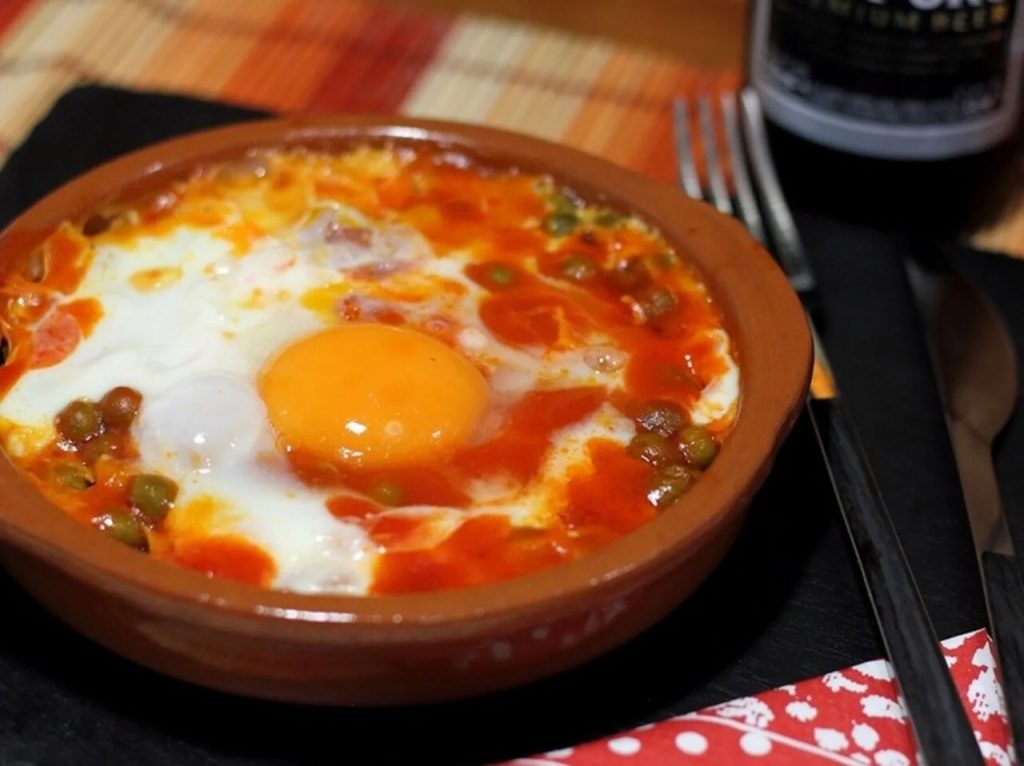 huevos al plato Moncloa