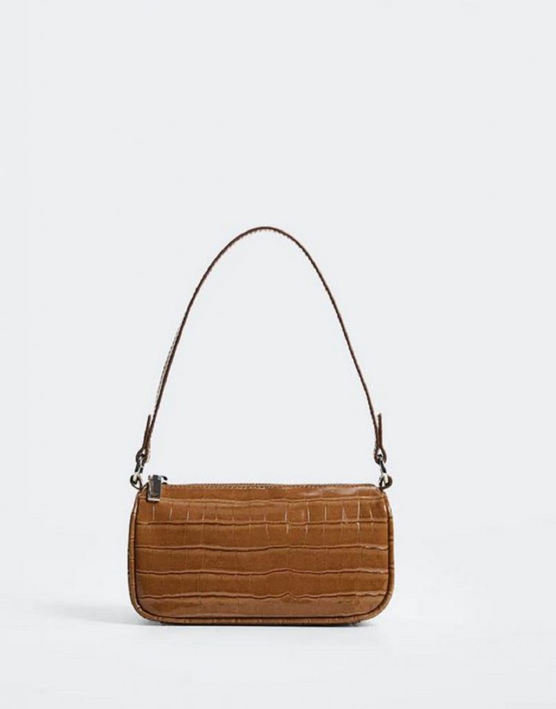 mango bolso marron Moncloa