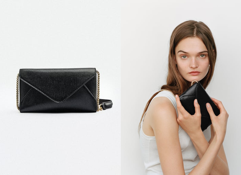 BOLSO BANDOLERA SOBRE DE ZARA