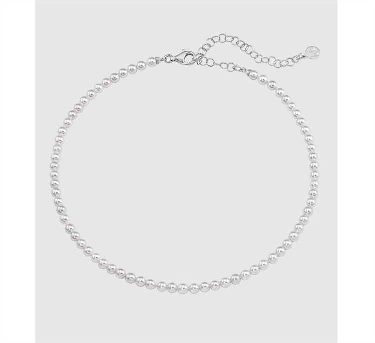 Collar Majorica Ballet de plata con perlas blancas el corte inglés