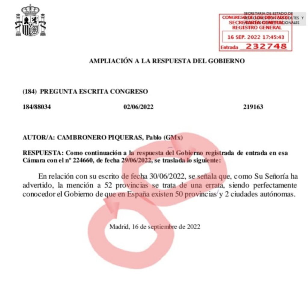 El Gobierno suspende en geografía española 1 Moncloa Gobierno 3 Moncloa