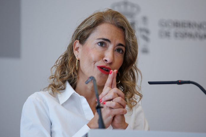 La exministra de Transportes Raquel Sánchez y su polémica con los contratos de Aldama