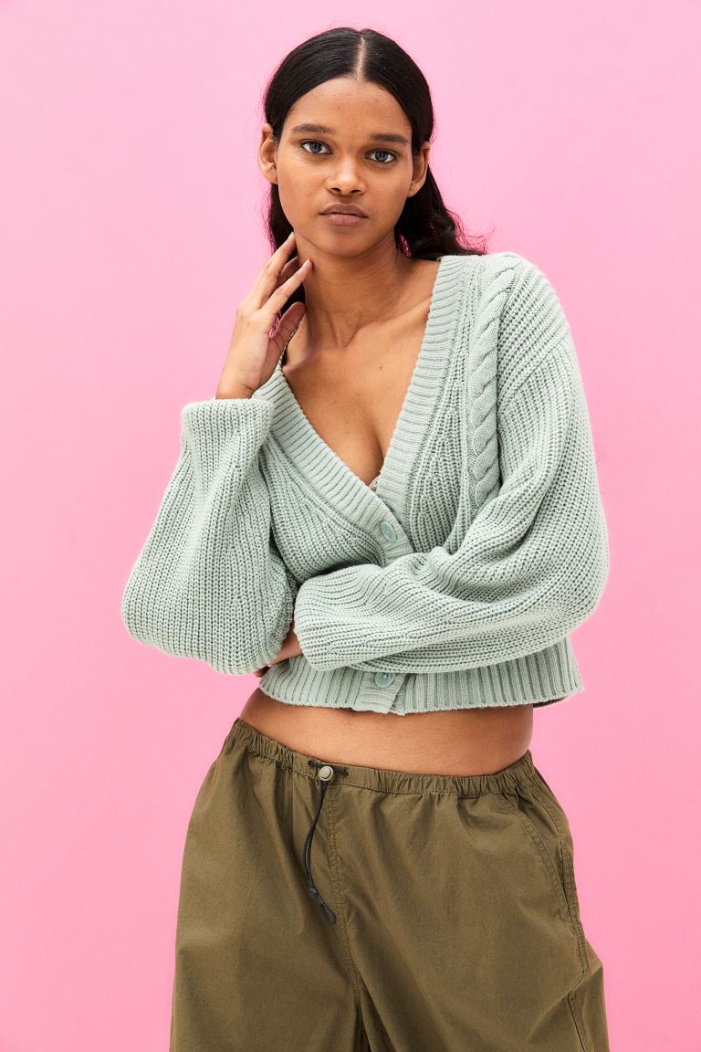 cardigan punto