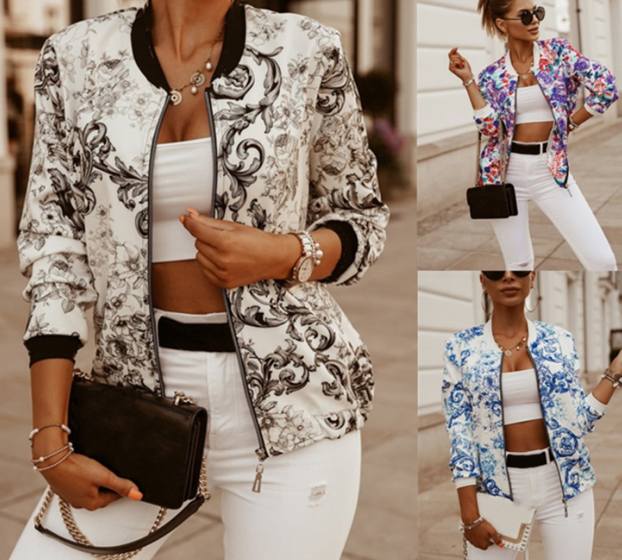 chaqueta estilo bomber