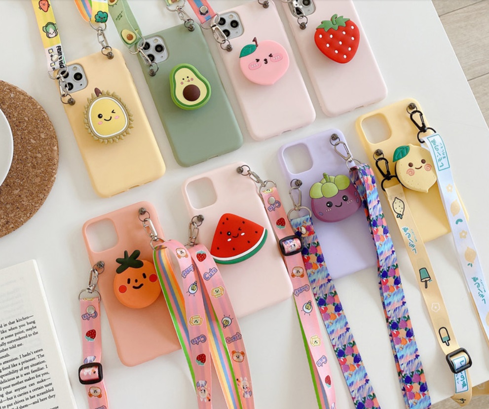 fundas frutas 3D