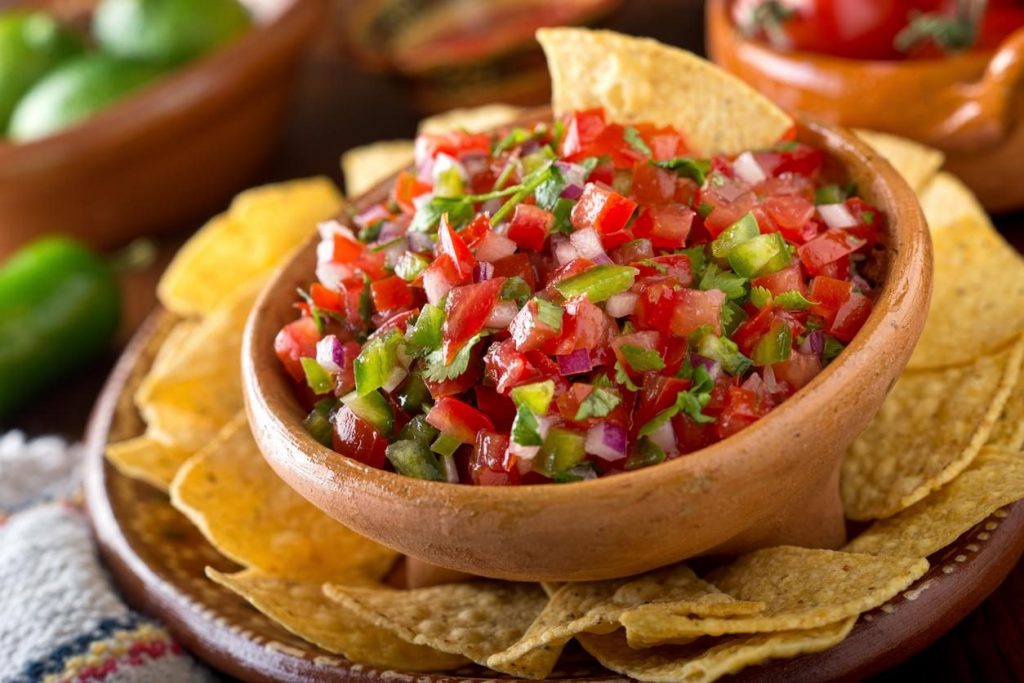 salsa tacos