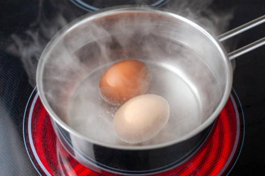Técnica de cocción de los huevos