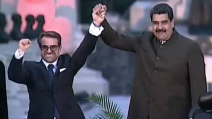 Rafael Lacava y Nicolás Maduro