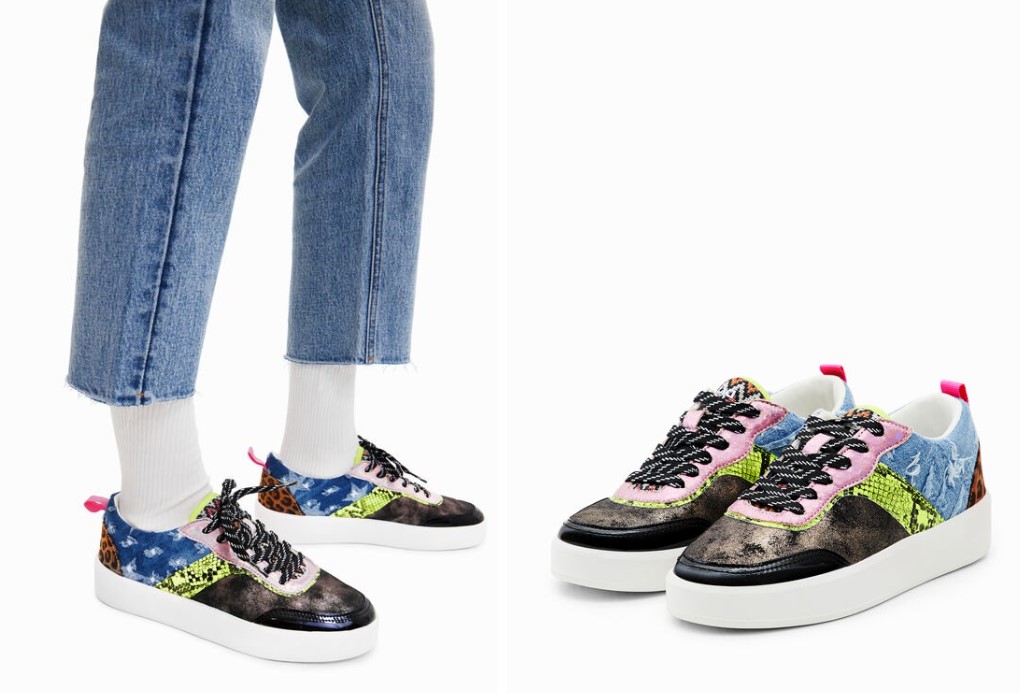 sneakers patch desigual