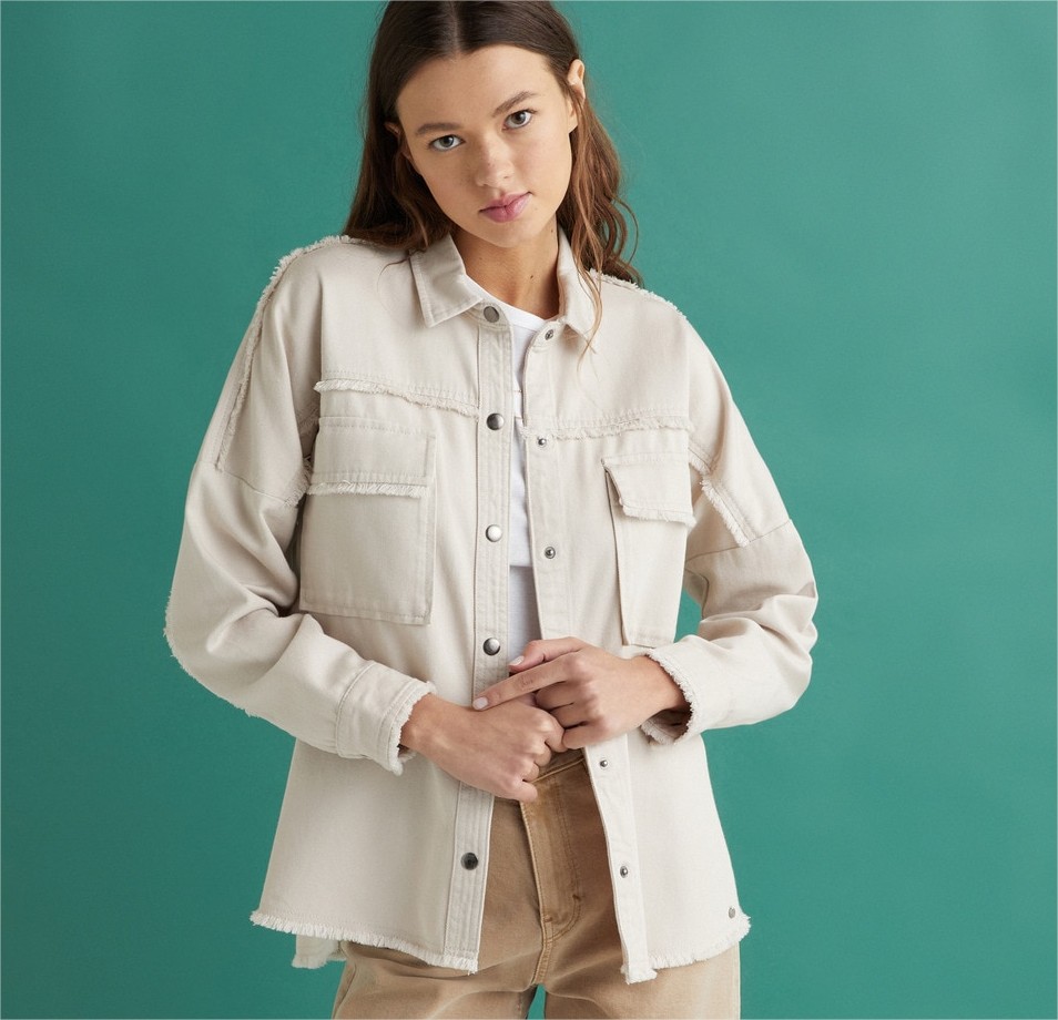 Sobrecamisa mujer on sale el corte ingles