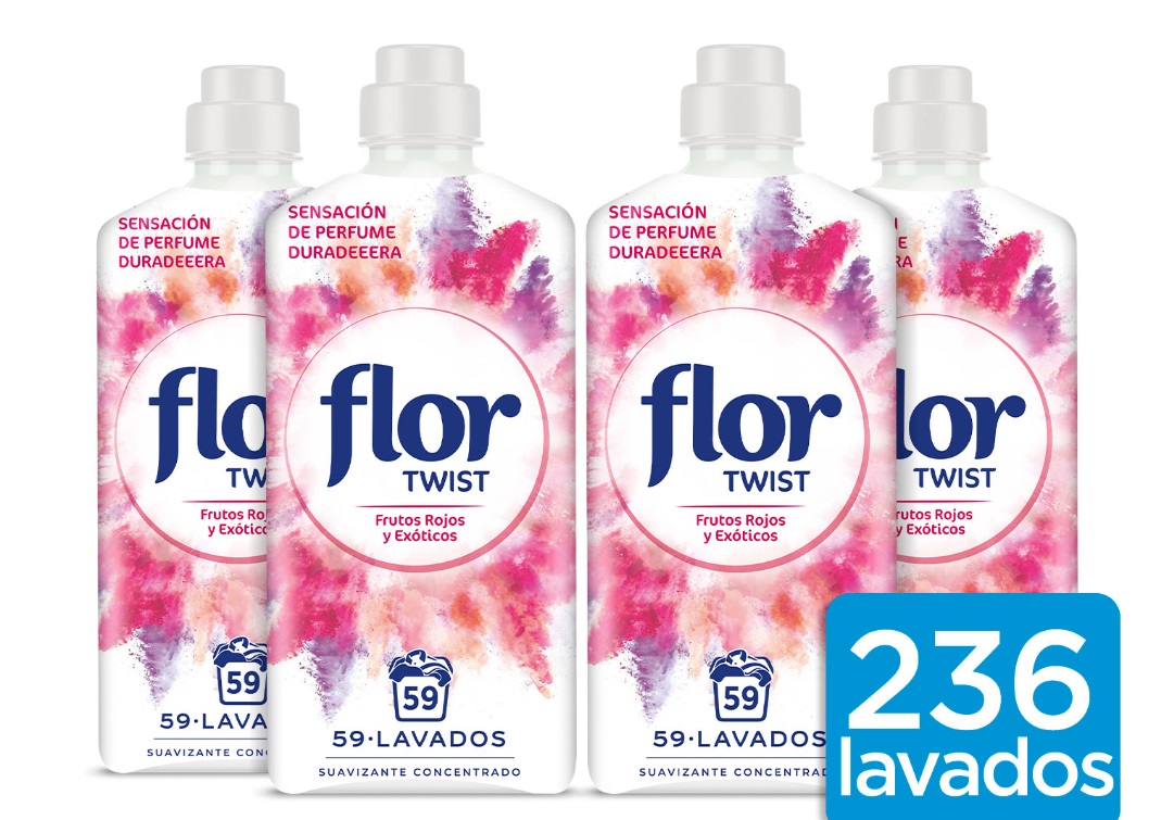 suavizante flor