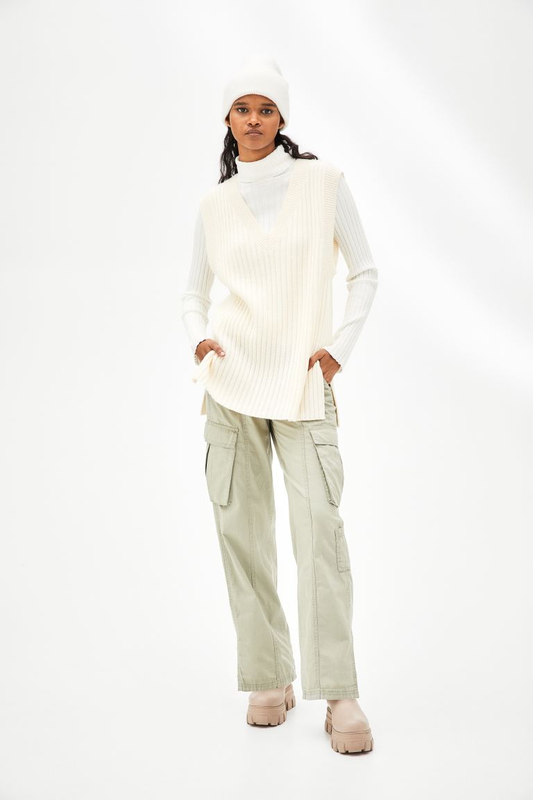 sueter sin mangas h&m