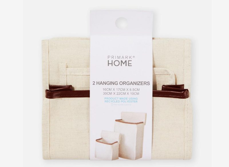 PACK DE DOS ORGANIZADORES PARA COLGAR DE PRIMARK
