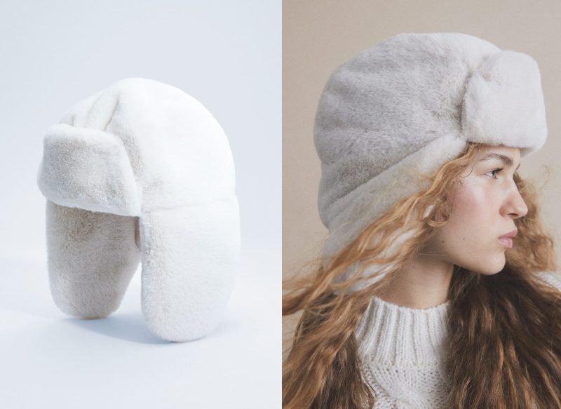 GORRO PELO DE STRADIVARIUS