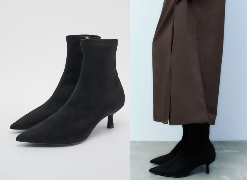 BOTÍN TACÓN KITTEN DE ZARA