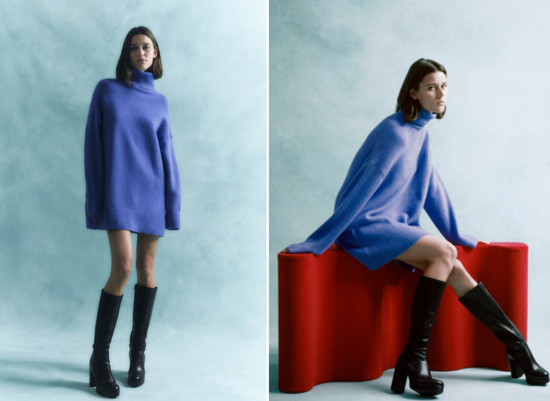 JERSEY PUNTO SOFT OVERSIZE DE ZARA