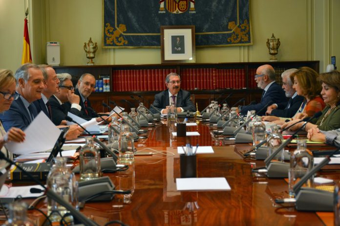 Reunión de los miembros del CGPJ