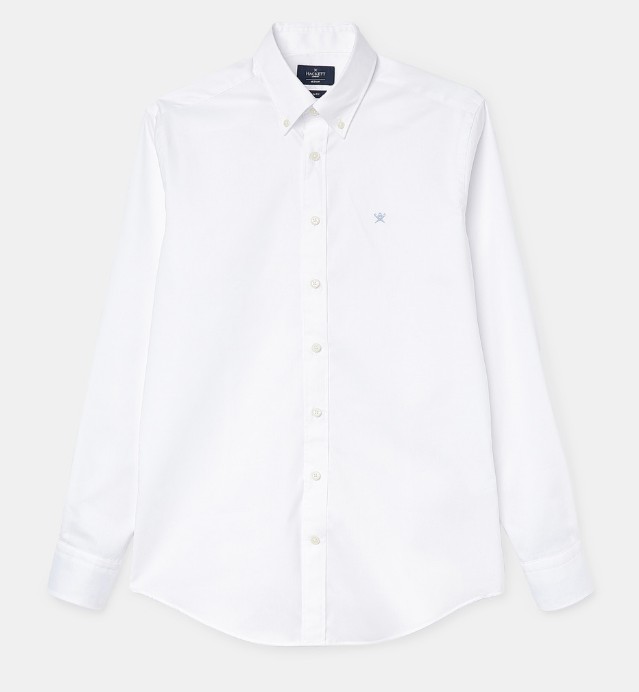 Camisa de hombre slim fit popelin el corte inglés