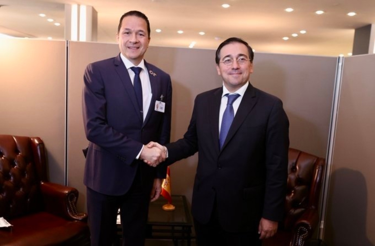 Carlos Faría y José Manuel Albares