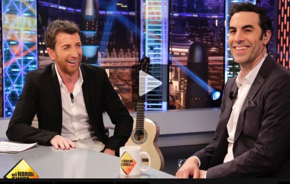 Sacha Baron Cohen fue el peor invitado de El Hormiguero