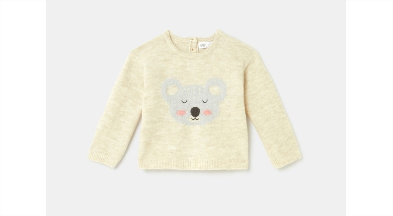 Jersey de bebé niña en tricot El Corte Inglés