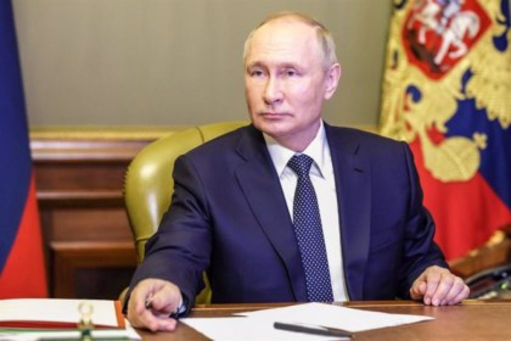 Vladimir Putin, presidente de Rusia