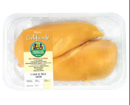 alcampo rebaja pollo mercadona