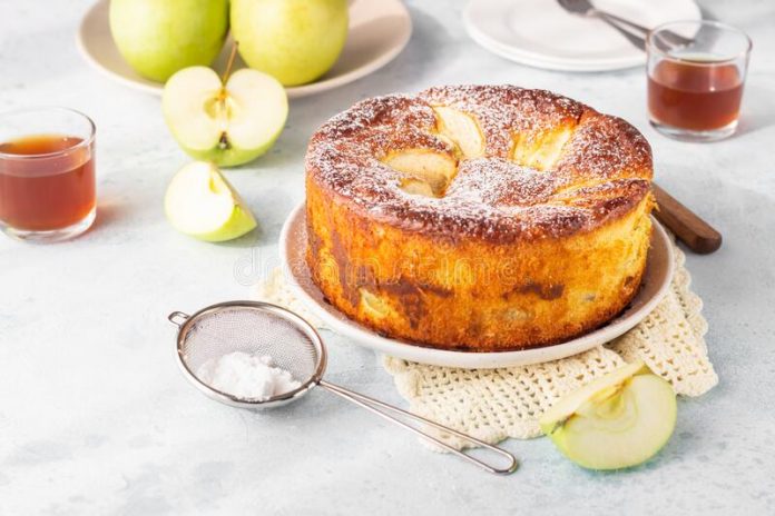 bizcocho de manzana