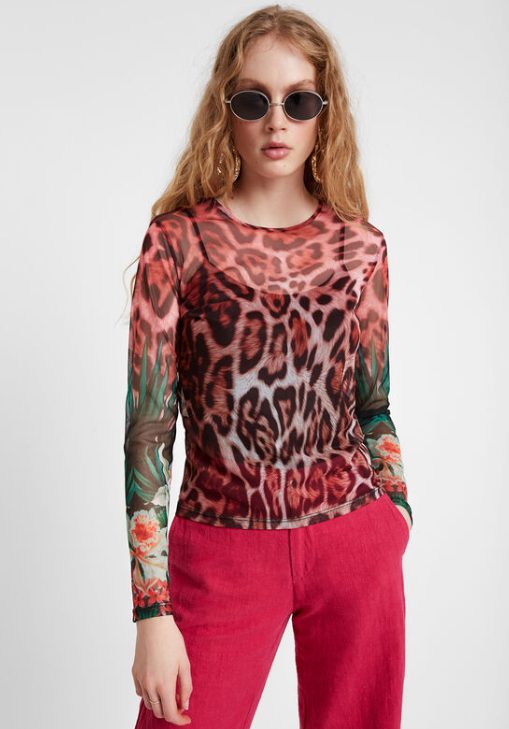 camiseta leopardo