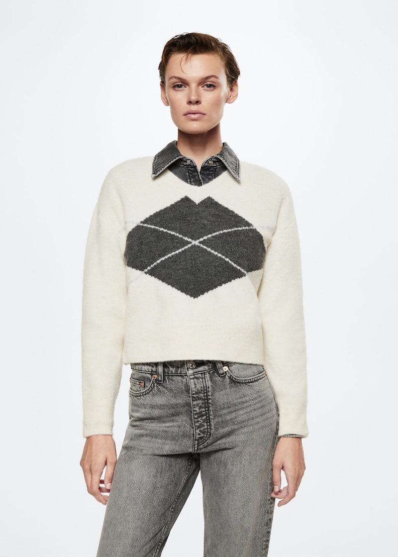 jersey estampado geometrico