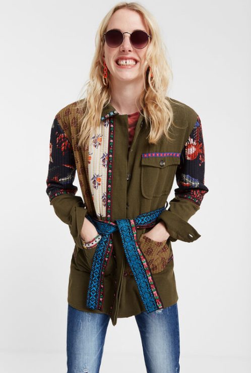 parka sahariana desigual