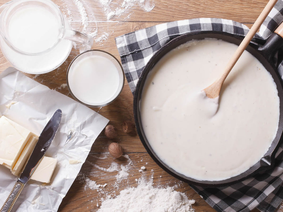 terminar bechamel berenjenas
