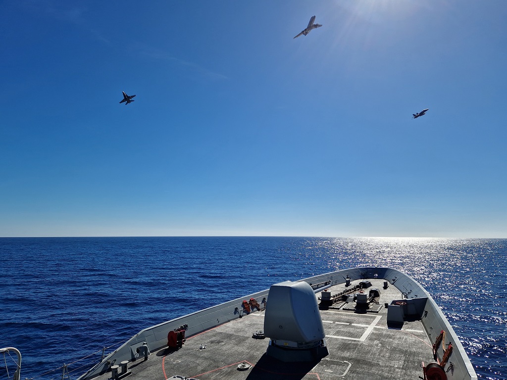 <strong>La Armada lidera un ejercicio naval de guerra electrónica de alta intensidad</strong> 1 Moncloa 1 11 Moncloa